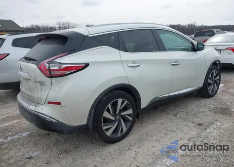 2017 Nissan Murano Platinum z USA, uszkodzony, nr VIN 5N1AZ2MH7HN116036